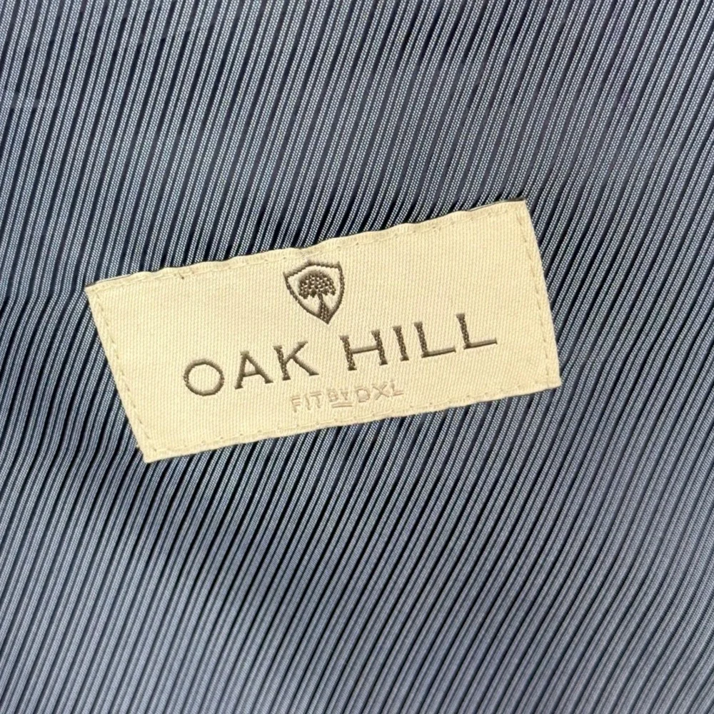 Oak Hill Blazer Mens 60 REG Grey Two Button Sport Coat DXL Big and Tall - Picture 2 of 12